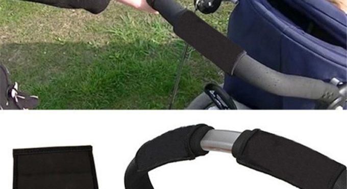 2 Pcs/set Baby Stroller Accessories Carriage Front Handle Pram Neoprene Bebek Arabasi Tape Bumper Bar Cover Accessoire Poussette