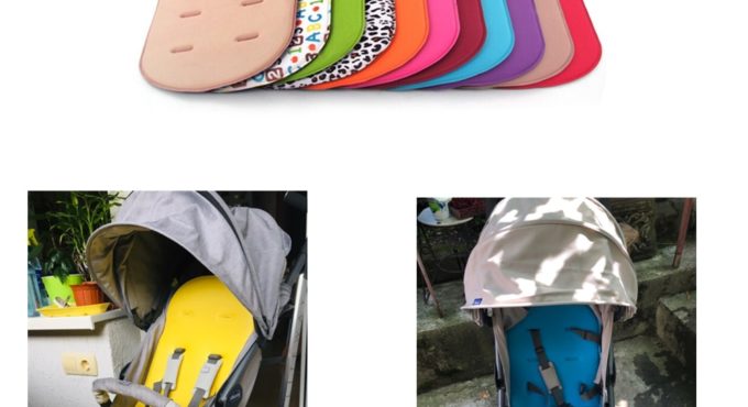 Baby Stroller Soft Cushion Pram Car Seat Mat Pushchair Cover Liner Pad Washable Stroller Accessories Baby Accessories