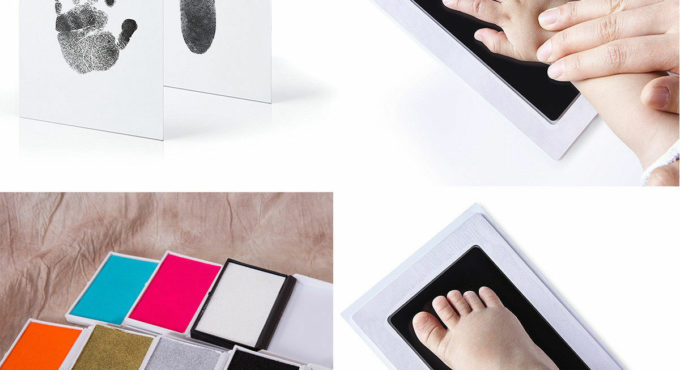 Pudcoco New Baby Fashion Baby Print Ink Pad Footprint Handprint Kit Keepsake Maker Memories DIY Kid Gift