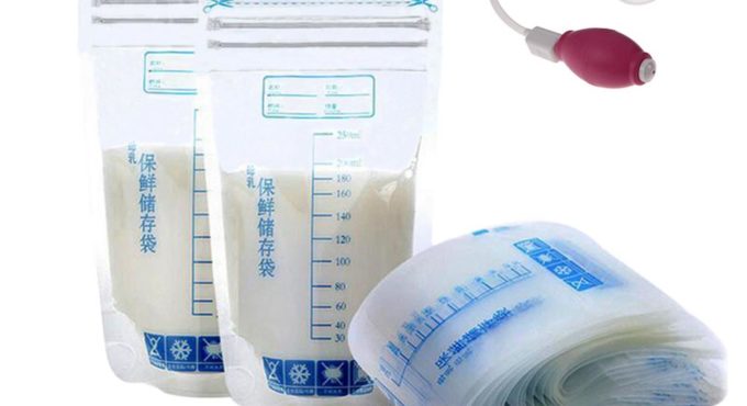 10 Pieces 250ml Milk Freezer Bags Mother Milk Nursing Feeding Breastfeeding Manual Breast Pumps 120ml Feeding Milk Bottles