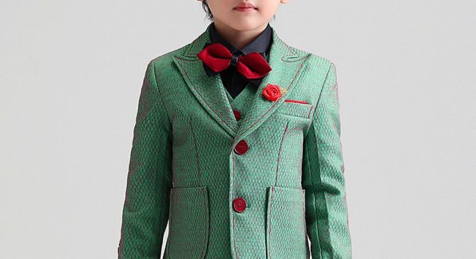 Boys Costume Baby Boy Suit Boy'S Evening Dress Children Wedding Suit For Boys Gentleman Suit Kids Dresses For Boys Blazer Formal