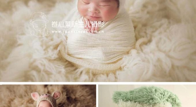Newborn Photography Background Flokati 150x90cm Curly Greek Wool Blanket Baby Photo Shoot Props Boy Girl Fotografie Accessoires