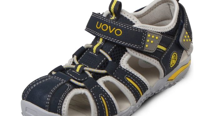 UOVO Brand 2021 Summer Beach Footwear Kids Closed Toe Toddler Sandals Children Fashion Designer Shoes For Boys And Girls #24-38