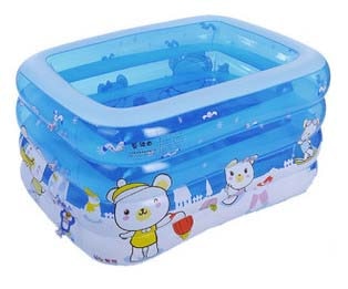 Kinder Schwimmbad Kid Bathtub Baby Swimming Pool With Pump Rectangular Inflatable Mattress For Swimming Boat PVC Inflatable Pool
