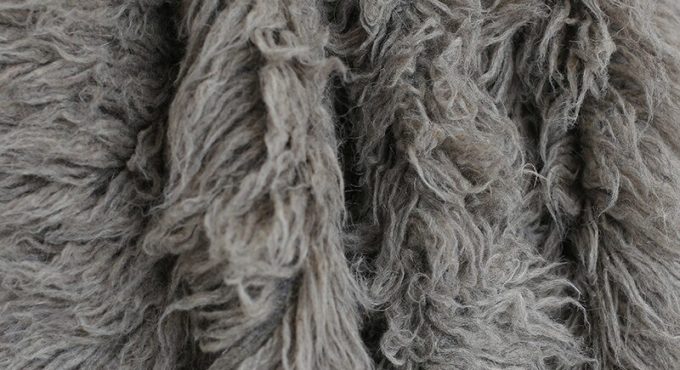 Large Gray Newborn Fur Cover Natural Curly Wool Blanket Chunky Flokati Rug Grey Baby Blanket photography Props Bean bag Layer