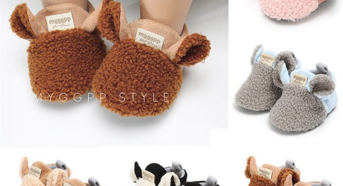Toddler Baby casual Shoes Tassel Soft Sole Winter Warm Home Shoes Boy Girl Moccasin 0-18 Months