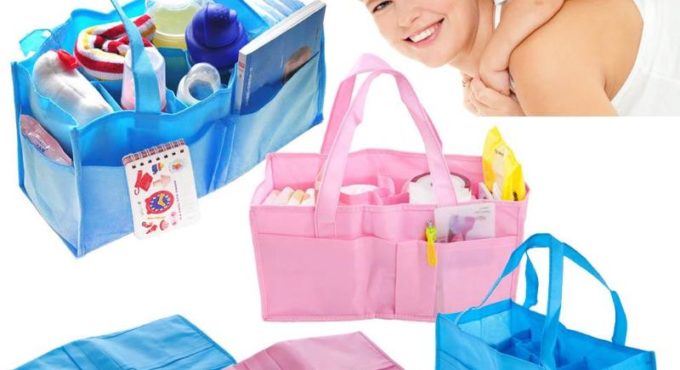 Fashion Mummy Maternity Baby Diaper Bag Portable Baby Diaper Nappy Changing Organizer Insert Baby Care Storage changing bag