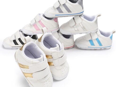 0-18M Newborn Infant Baby Boy Girl Sports Shoes Soft-Sole Fashion Shoes Casual Sneaker