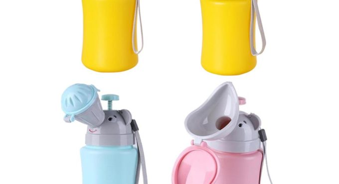 Portable Convenient Travel Cute Baby Urinal Kids Potty Girl Boy Car Toilet Potties Vehicular Urinal Traveling urination New