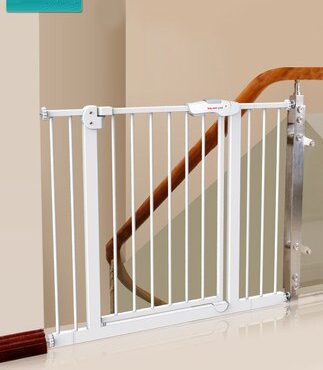 Safety gate for infants and children barrier for infants stairway entrance barrier for pets barrier