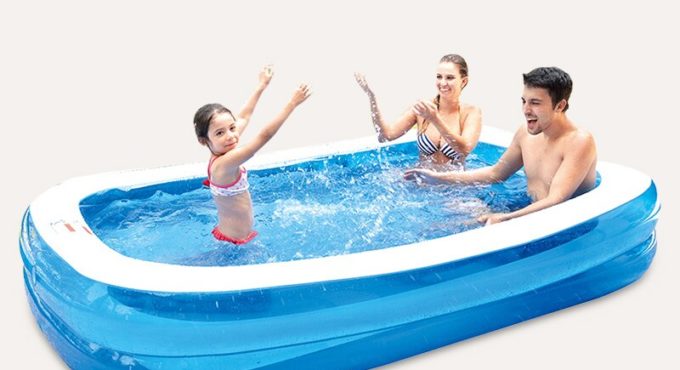 ECO-friendly PVC Children's swimming Pool Inflatable Family Pools three layers swimming pools Adult Home Ocean Ball Pool