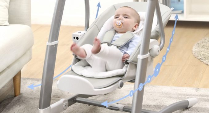 Child dining chair electric coax baby artifact baby rocking blue chair child dining chair multifunctional baby rocking chair